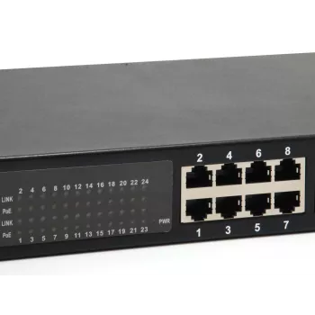 Przełącznik niezarządzalny LevelOne GEP-2421W500 24-portowy Gigabit PoE