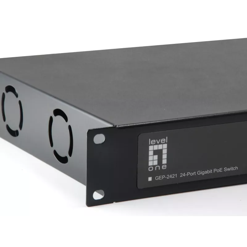 Przełącznik niezarządzalny LevelOne GEP-2421W500 24-portowy Gigabit PoE