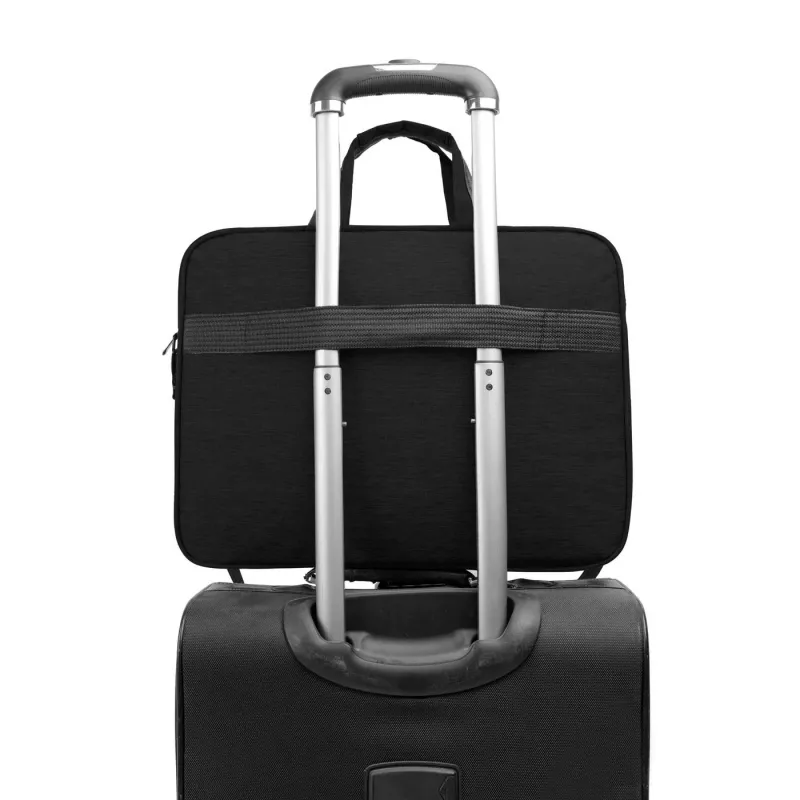 eSTUFF GLB201550 pokrowiec na laptopa 40,6 cm (16 cali) Torba typu toploader Czarna