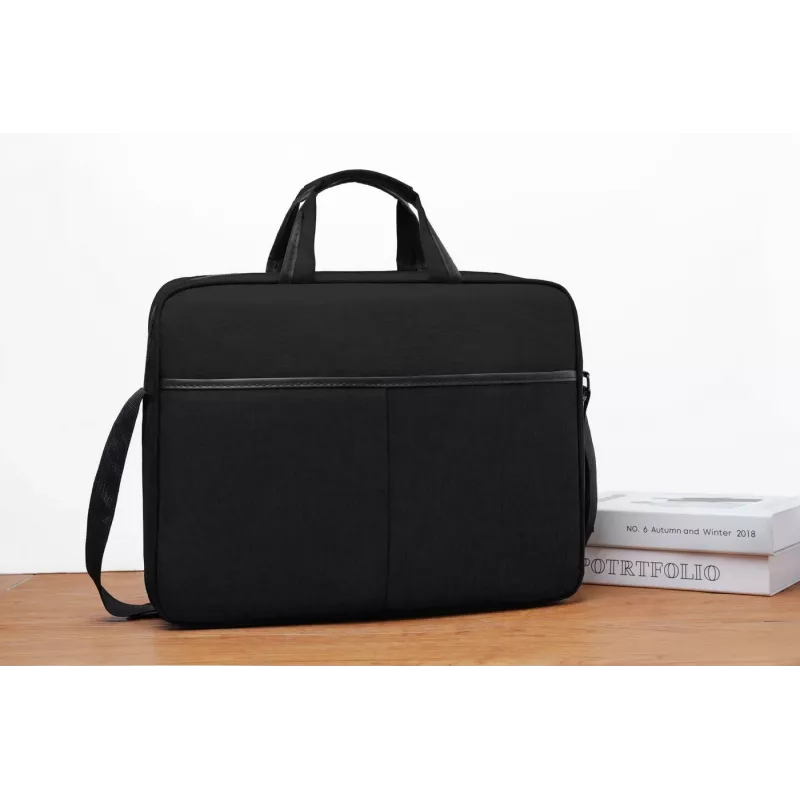 eSTUFF GLB201550 pokrowiec na laptopa 40,6 cm (16 cali) Torba typu toploader Czarna