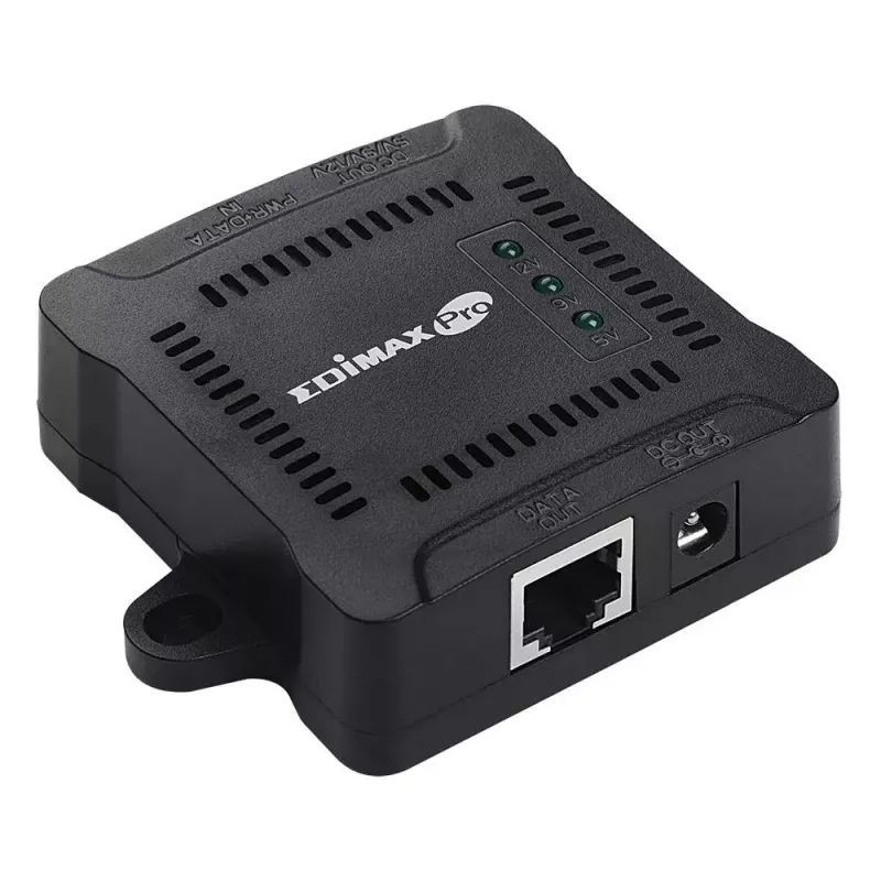 Rozdzielacz sieciowy Edimax GP-101ST Power over Ethernet PoE Czarny