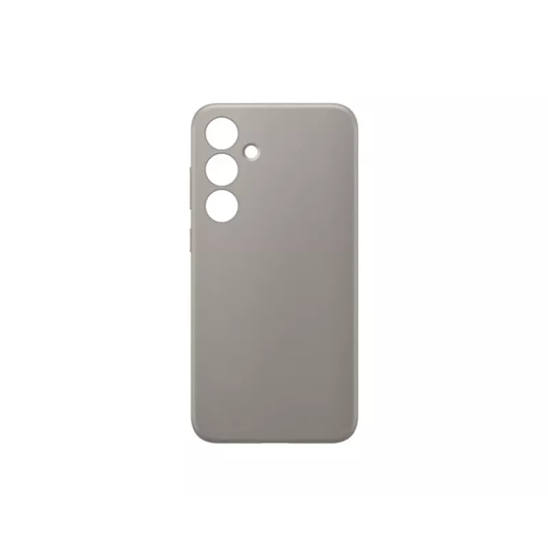 Etui Vegan Leather Samsung Galaxy S24+ w kolorze taupe, monochromatyczne