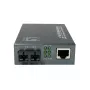 Konwerter mediów LevelOne RJ45 na SC Gigabit, PoE PSE, światłowód jednomodowy, 20 km