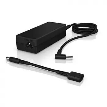HP 90W Smart AC Adapter Indoor Czarny Laptop Power Supply 100-240V