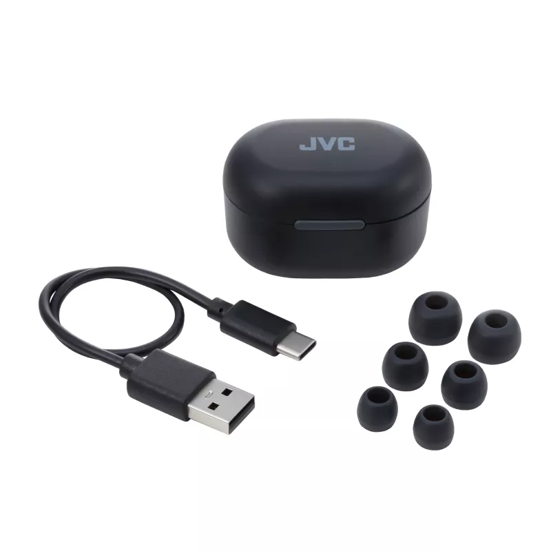 Słuchawki JVC Active Noise Cancelling TWS Czarny