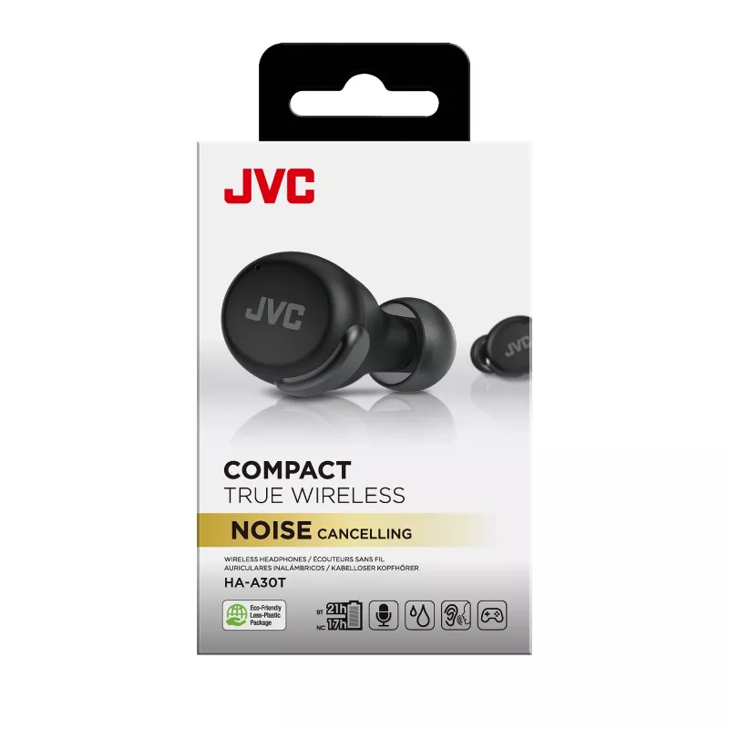 Słuchawki JVC Active Noise Cancelling TWS Czarny