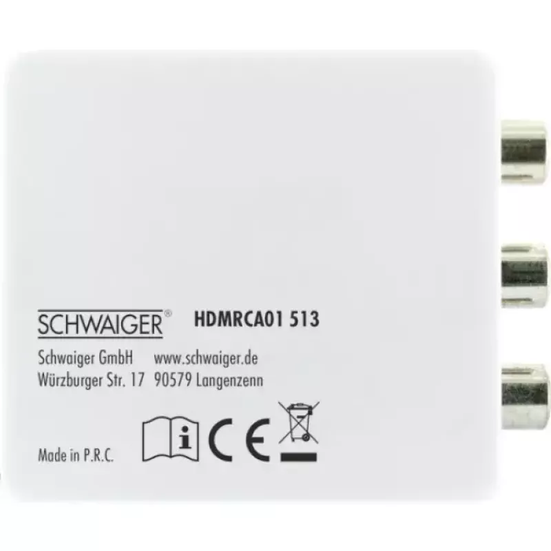 Skalerowy konwerter wideo Schwaiger HDMRCA01 513