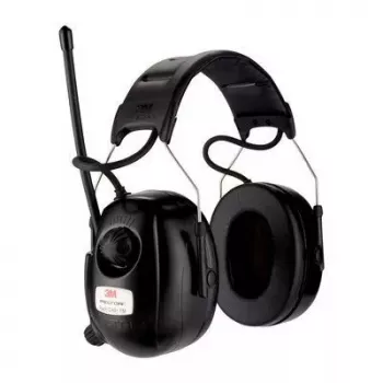 3M HRXD7A-01 headphones/headset Wireless Head-band Office/Call center Czarny