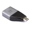 Techly IADAP USBC-DP4K Adapter graficzny USB 3840 x 2160 pikseli Czarny, Srebrny