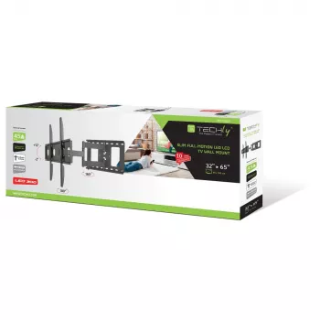 Techly ICA-PLB 148L Uchwyt/Stojak do telewizora 165,1 cm (65 cali) Czarny