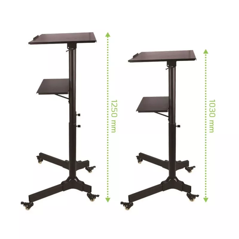 Podstawka pod laptop Techly ICA-TB TPM-1BK Czarna