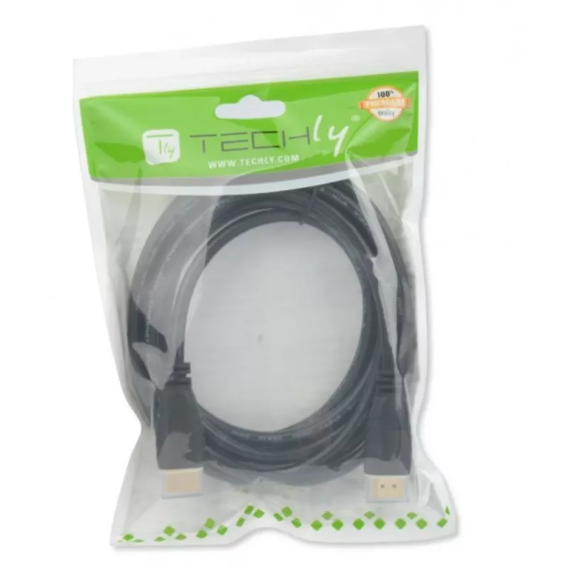 Techly ICOC HDMI21-8-020 kabel HDMI 2 m HDMI Typ A (Standardowy) Czarny