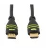 Techly 25m High Speed HDMI kabel Hook M/M ICOC HDMI-A-250, 25 m, HDMI typ A (Standard), HDMI typ A (Standard), 4096 x 2160 pikseli, 3D, czarny