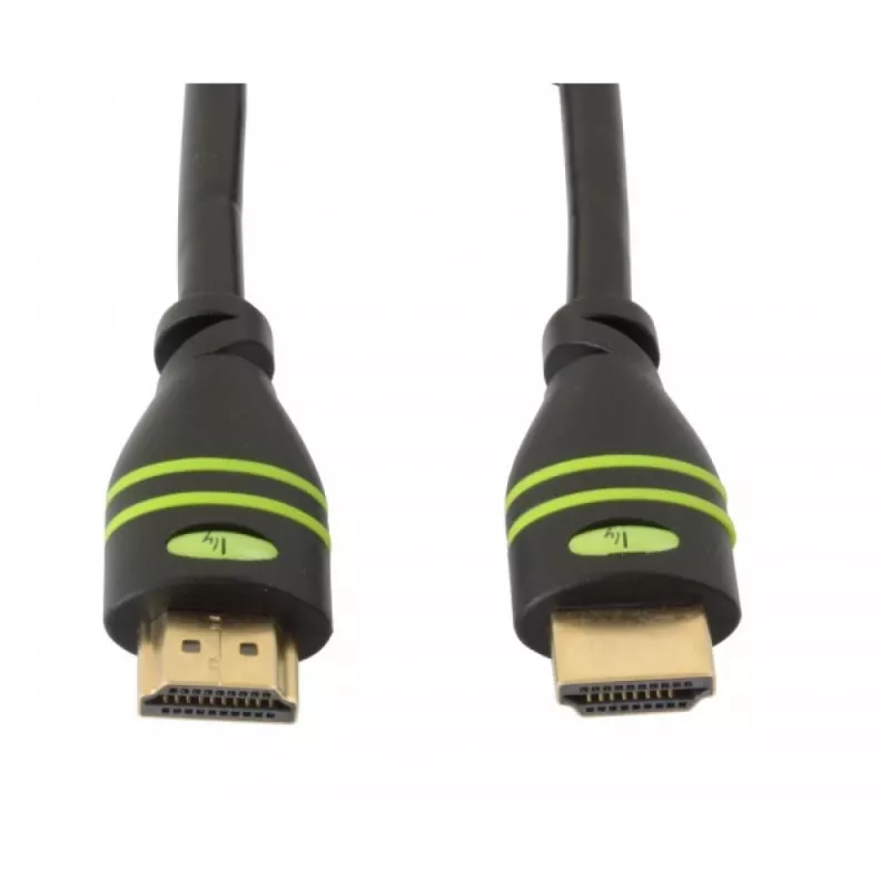 Techly 25m High Speed HDMI kabel Hook M/M ICOC HDMI-A-250, 25 m, HDMI typ A (Standard), HDMI typ A (Standard), 4096 x 2160 pikseli, 3D, czarny