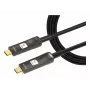 Techly ICOC-U3C-HY-020 kabel USB 20 m USB C Czarny