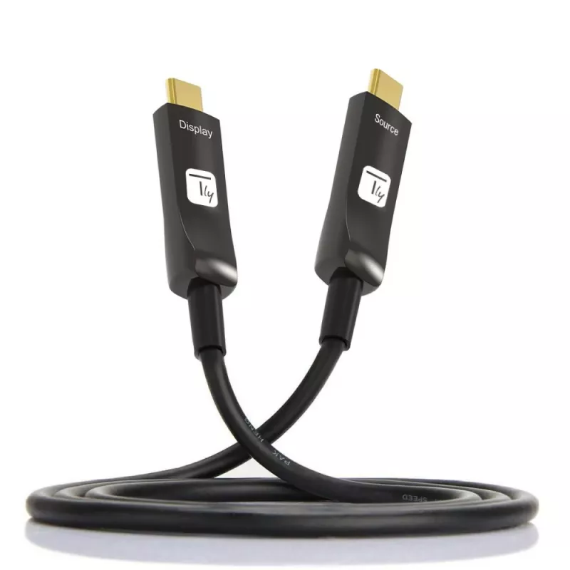 Kabel USB Techly ICOC-U3C-HY-030 30 m USB C Czarny