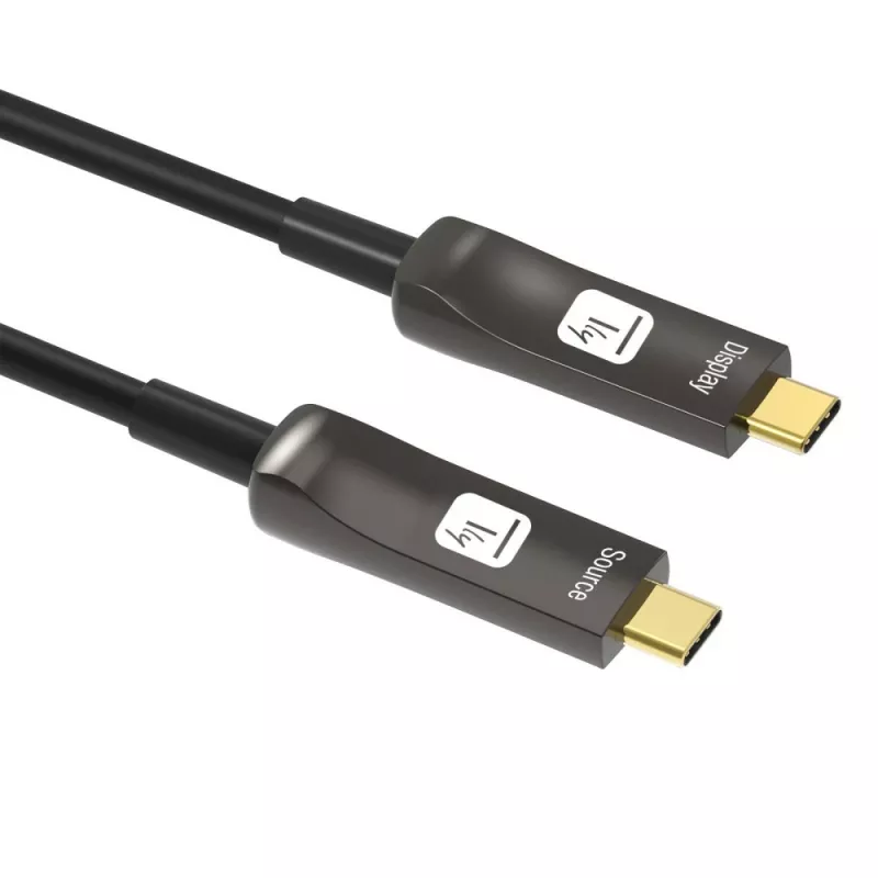 Kabel USB Techly ICOC-U3C-HY-030 30 m USB C Czarny