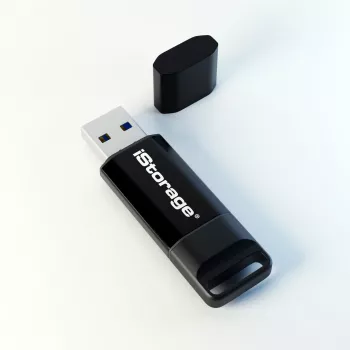 iStorage datAshur BT 64 GB | Zaszyfrowany bezpieczny pendrive | Odblokowywanie przez smartfon za pomocą Bluetooth | Certyfikat FIPS 140-2 Poziom 3 | Gotowy do zdalnego zarządzania