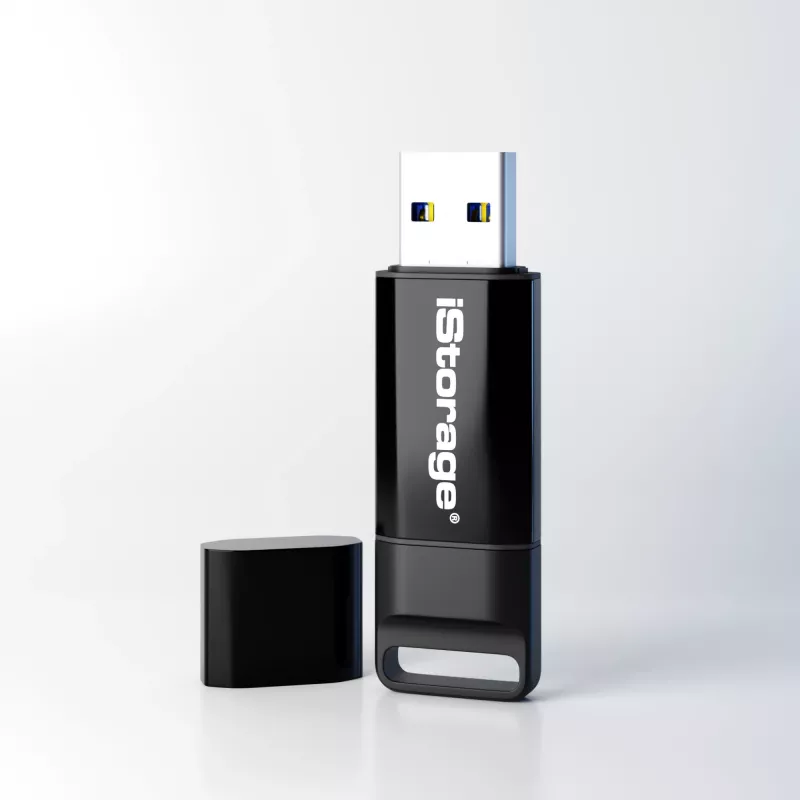 iStorage datAshur BT 64 GB | Zaszyfrowany bezpieczny pendrive | Odblokowywanie przez smartfon za pomocą Bluetooth | Certyfikat FIPS 140-2 Poziom 3 | Gotowy do zdalnego zarządzania