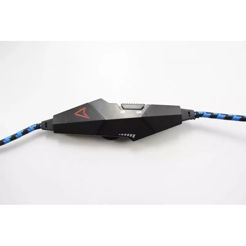 Steelplay HP41 Headset Wired Head-band Gaming Czarny, niebieski