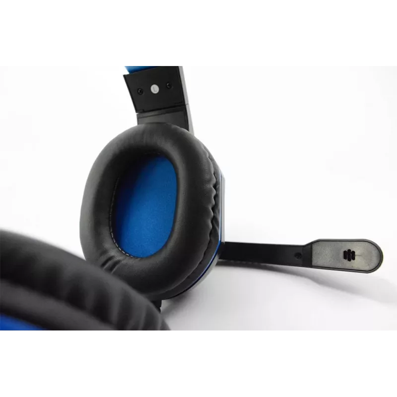 Steelplay HP41 Headset Wired Head-band Gaming Czarny, niebieski