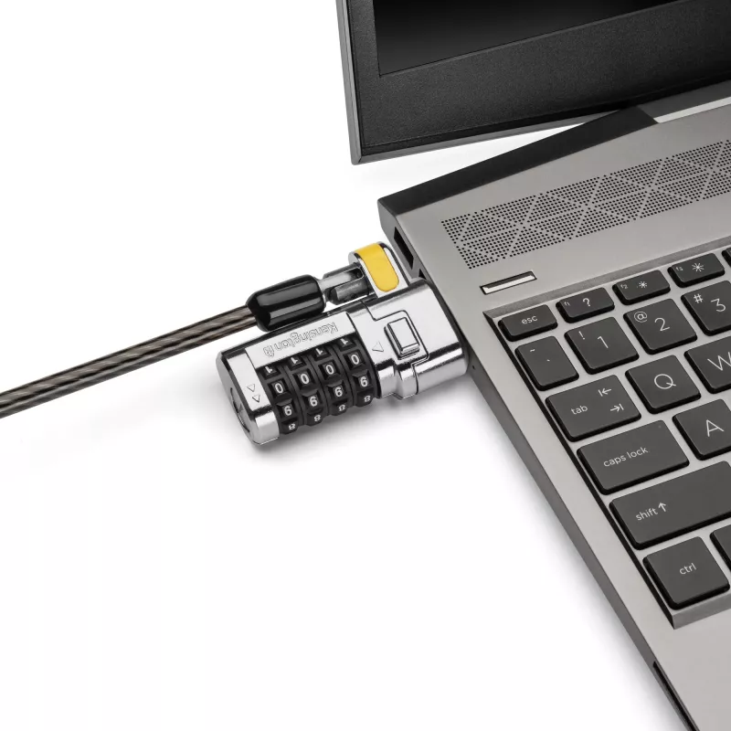 Kensington ClickSafe Universal Combination Laptop Lock – Master Coded