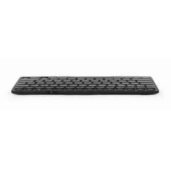 Klawiatura Gembird KB-BTRGB-01-DE Uniwersalna Bluetooth QWERTZ Niemiecka Czarna