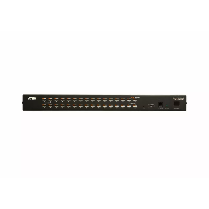 Przełącznik KVM ATEN 32-Port Cat 5e/6, 1920 x 1200 pikseli, Ethernet LAN, Full HD, montaż w szafie rack, 4,8 W, 1U