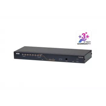 Przełącznik KVM ATEN KH2508A Czarny