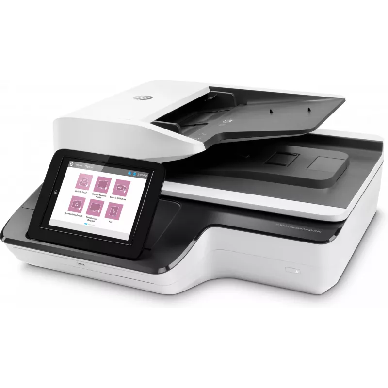 Skaner HP Scanjet Enterprise Flow N9120 fn2 płaski i ADF 600 x 600 DPI A3 Czarny, Biały