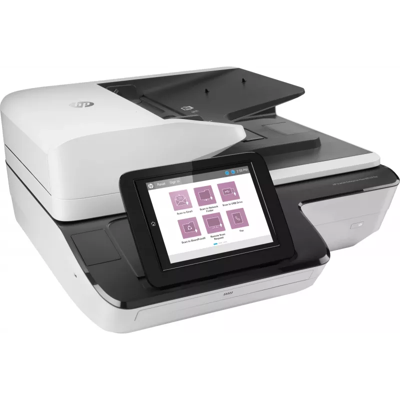 Skaner HP Scanjet Enterprise Flow N9120 fn2 płaski i ADF 600 x 600 DPI A3 Czarny, Biały