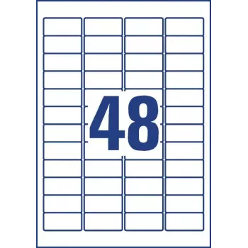 Etykieta samoprzylepna Avery L4778REV-20 Zaokrąglony prostokąt