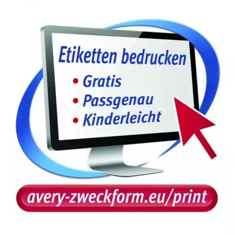Etykieta samoprzylepna prostokątna Avery L6103-20