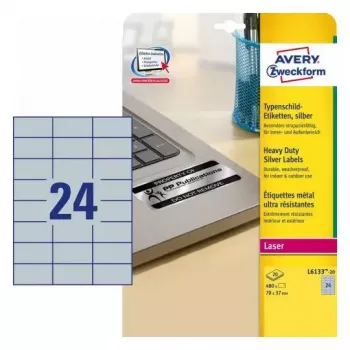 Samoprzylepna etykieta do drukarki Avery L6133-20