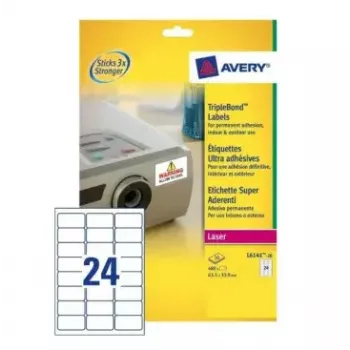Samoprzylepna etykieta do drukarki Avery L6141-20