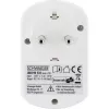 Adapter wtyczki zasilania Typ F Schwaiger LAD240532
