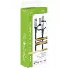 Kabel USB Schwaiger LKU 100 1.5m USB 2.0 A Micro-USB B Czarny Srebrny