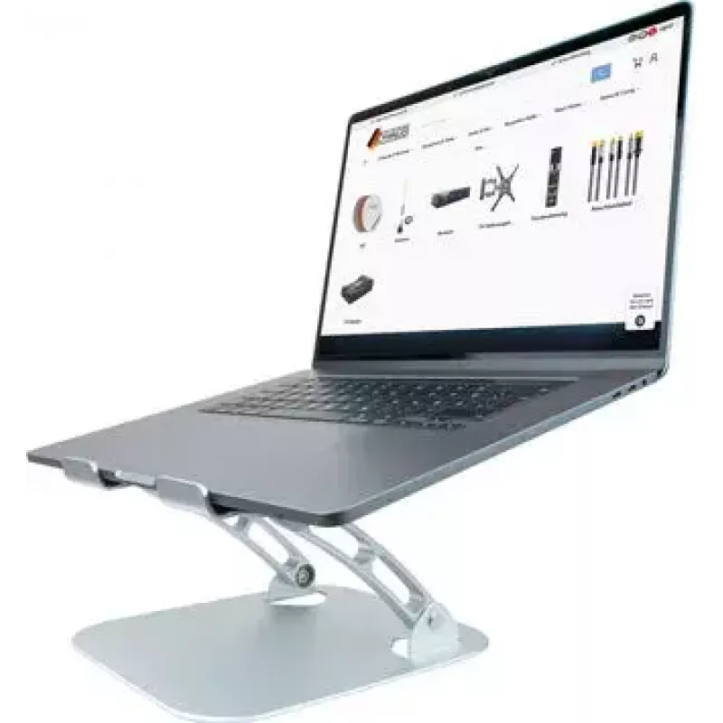 Laptop stand Schwaiger LPS1720 513 srebrny Aluminium 50.8 cm