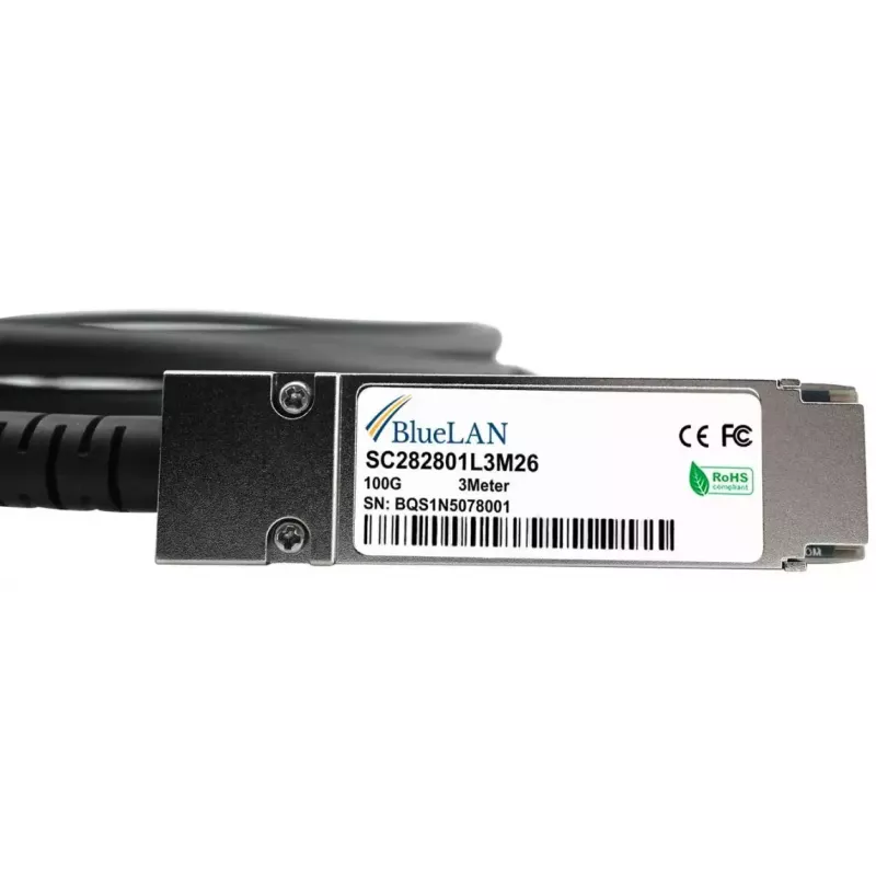 Kabel światłowodowy BlueOptics MA-CBL-100G-50CM InfiniBand 0,5 m QSFP28 2x QSFP28