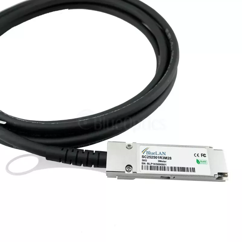 BlueOptics MC2207130-0A1-BL kabel światłowodowy InfiniBand 2m QSFP męski-męski