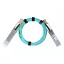 Kabel sieciowy BlueOptics MFA1A00-C001-TG-BO QSFP28 InfiniBand 1m turkusowy