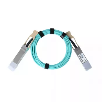 Kabel sieciowy BlueOptics MFA1A00-C015-BO QSFP28 InfiniBand 15 m pomarańczowy