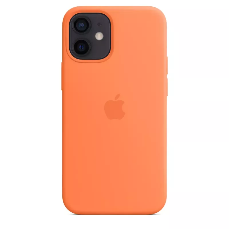 Pokrowiec Apple iPhone 12 mini silikonowy z MagSafe Kumkwat