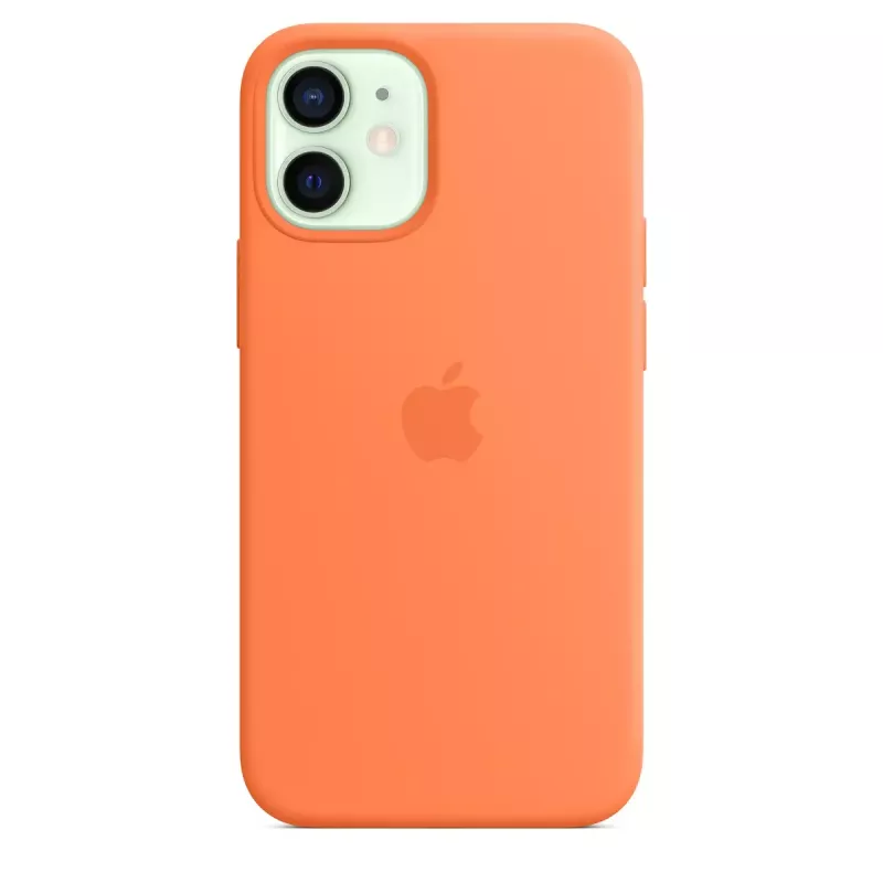 Pokrowiec Apple iPhone 12 mini silikonowy z MagSafe Kumkwat