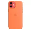 Pokrowiec Apple iPhone 12 mini silikonowy z MagSafe Kumkwat