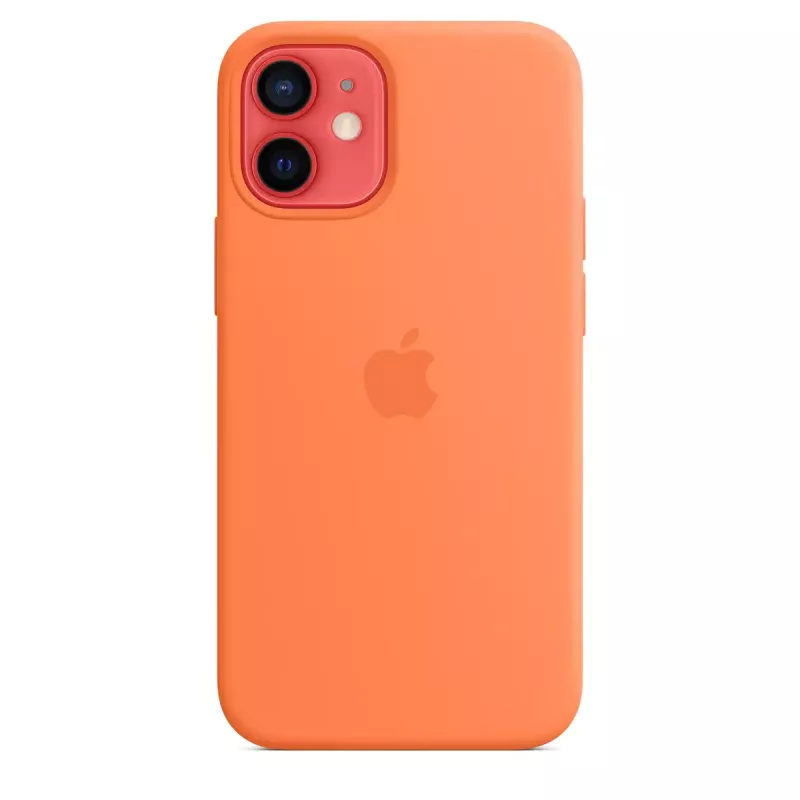 Pokrowiec Apple iPhone 12 mini silikonowy z MagSafe Kumkwat