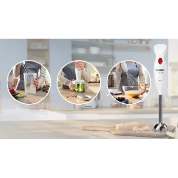 Bosch MSM24500 blender ręczny 400 W Czerwony, Biały