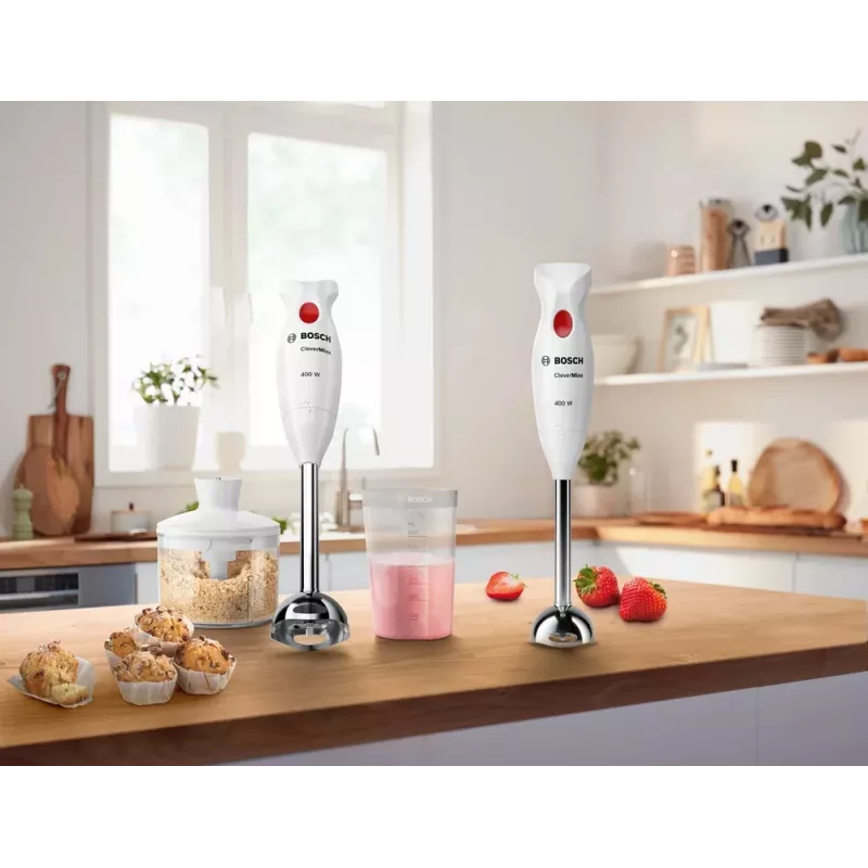 Bosch MSM24500 blender ręczny 400 W Czerwony, Biały
