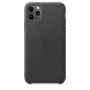Pokrowiec Apple iPhone 11 Pro Max skórzany czarny