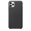 Pokrowiec Apple iPhone 11 Pro Max skórzany czarny